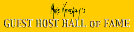 Mike Keneally's Guest Host Hall Of Fame