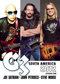 G3 South America 2012 Tour