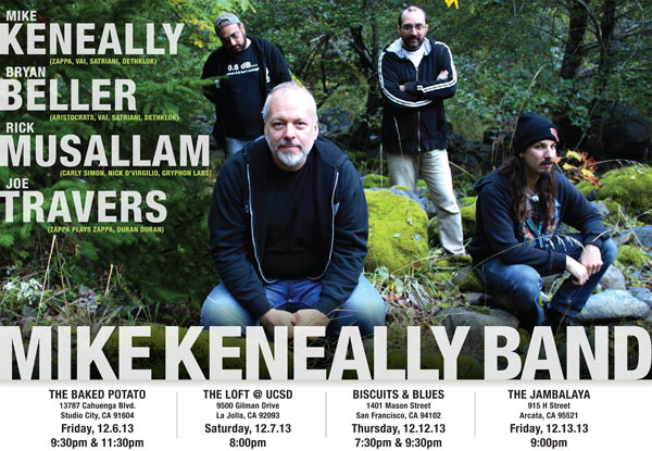 Mike Keneally Band California Tourette 2013