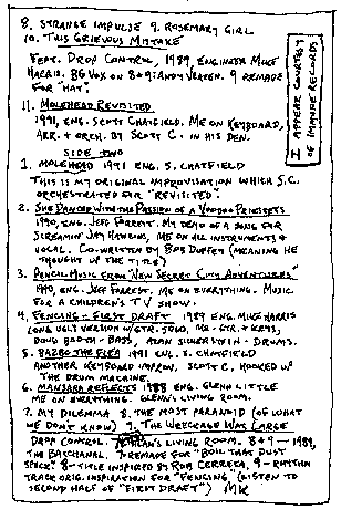 Tar Tapes Vol.5 - Your Way Bitchin' Bonus Tape Mike Keneally