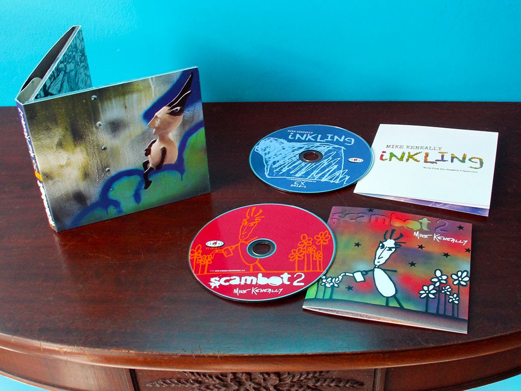 Mike Keneally/マイクケネリー scambot2 サインあり CD Mike Keneally's Scambot 2 song diary, Side Two! - The Official