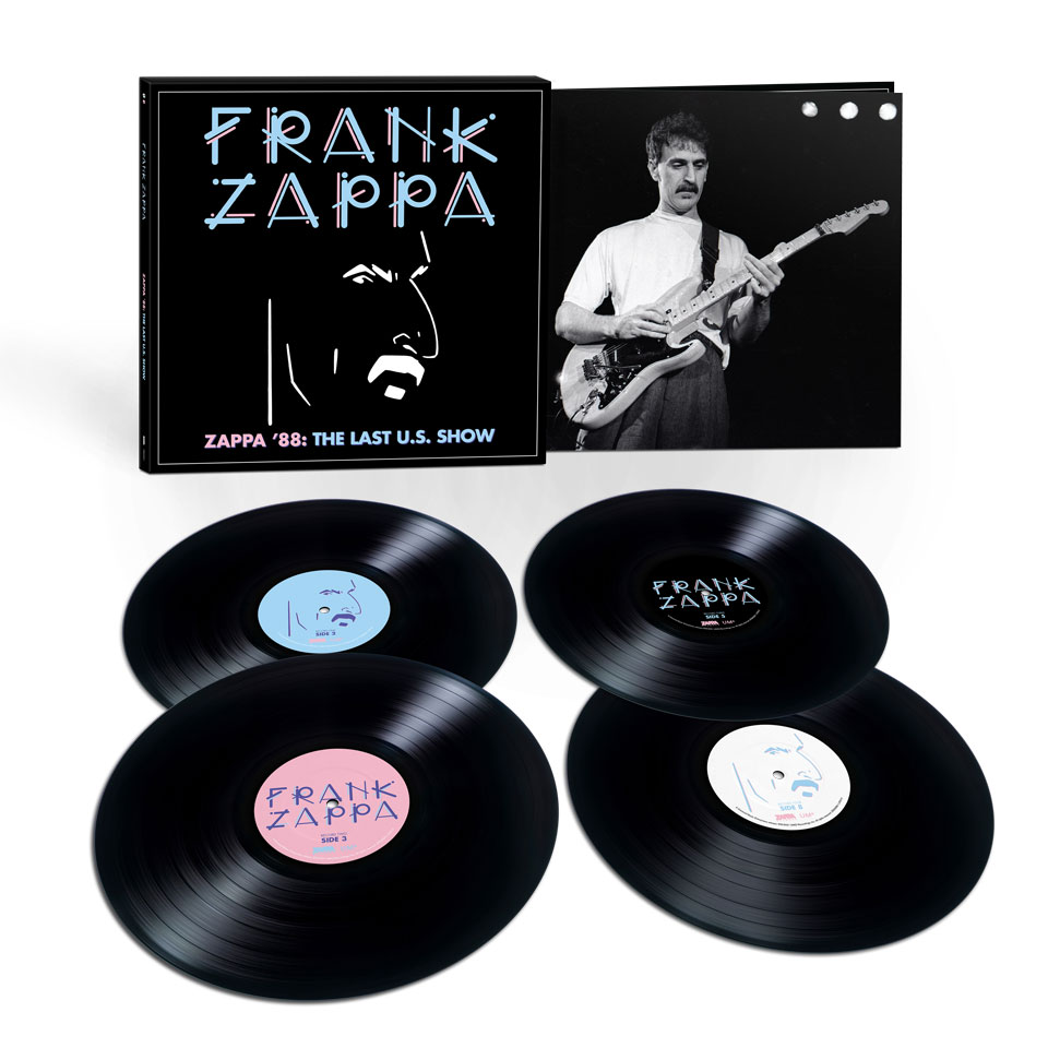 Zappa '88: The Last U.S. Show - 4LP Black Vinyl