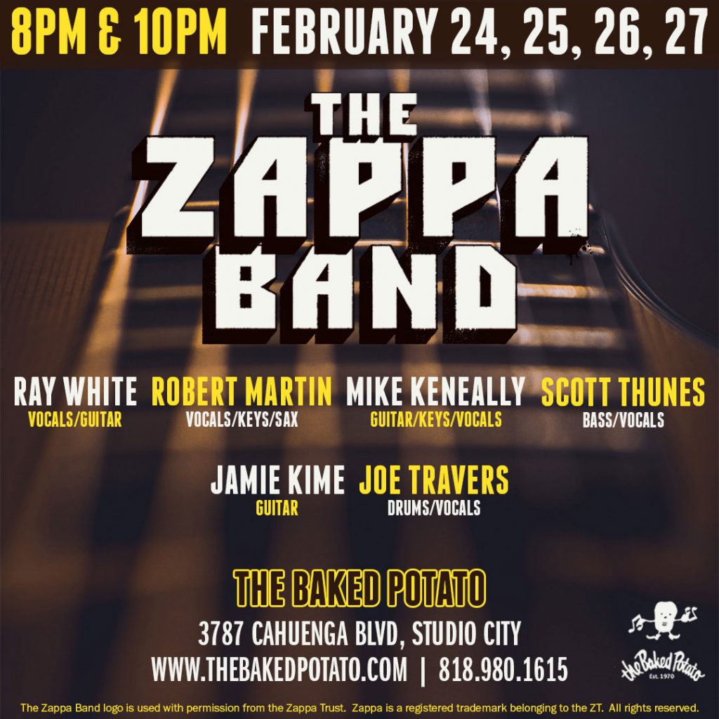 The Zappa Band Returns To The Baked Potato